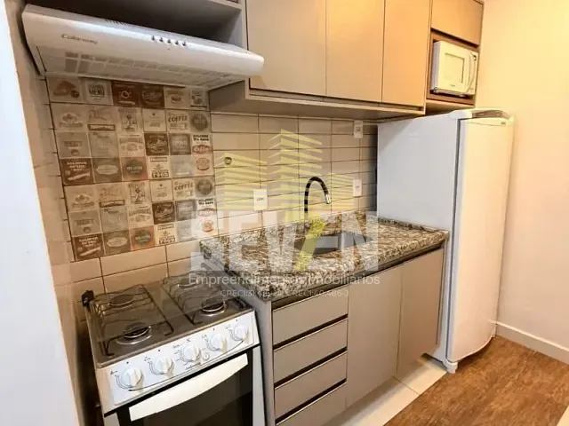 Apartamento com 32m², para alugar, no bairro Vila Maracy em Bauru
