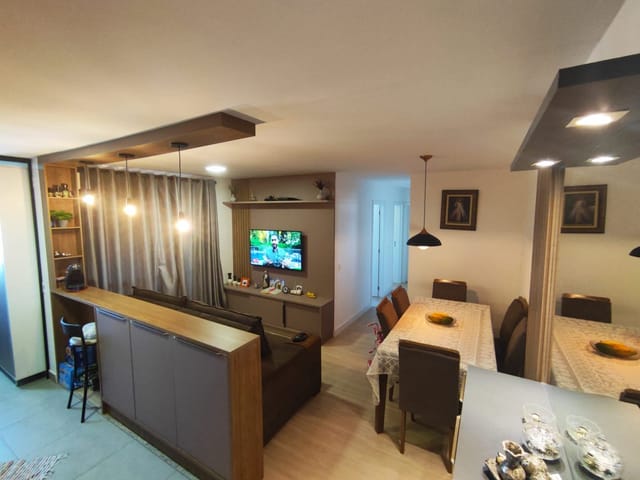 Apartamento 3 quartos e 2 banheiros, à venda, no bairro Tiradentes em Campo Grande