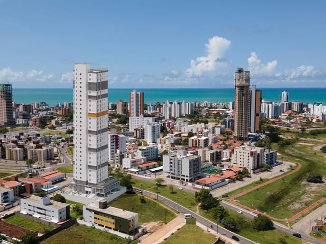 Apartamento com 68m² 2 quartos e 1 banheiro, à venda, no bairro Aeroclube em João Pessoa