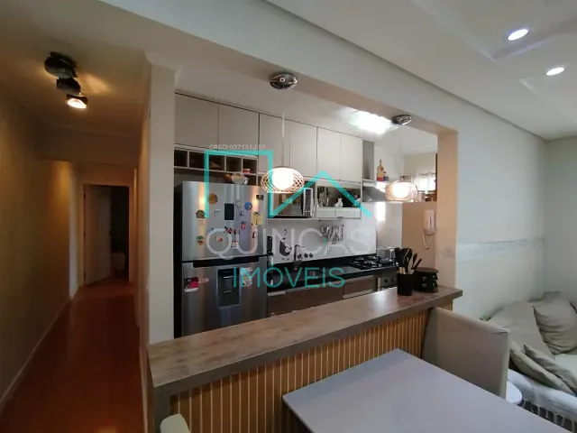 Apartamento com 54m² 2 quartos e 1 banheiro, à venda, no bairro Parque Residencial Jundiaí em Jundiaí