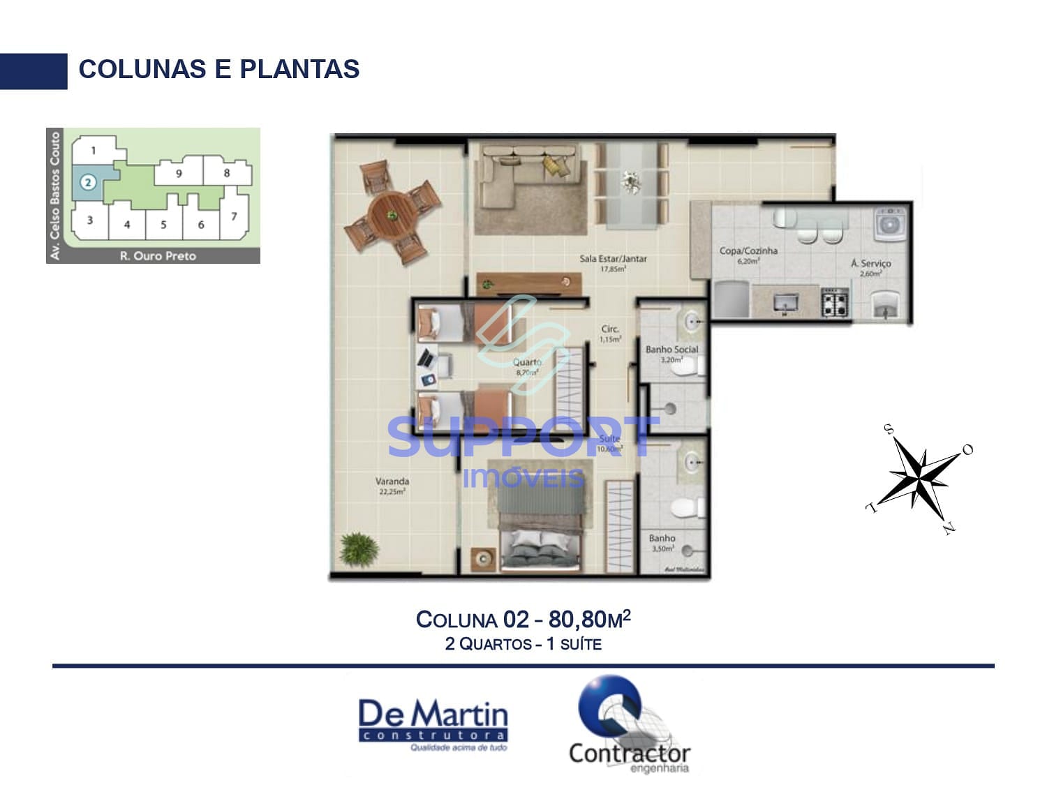 Apartamento, 1 quarto, 80 m² - Foto 39
