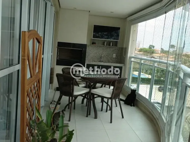 Apartamento com 134m² 3 quartos e 5 banheiros, à venda, no bairro Jardim das Oliveiras em Campinas