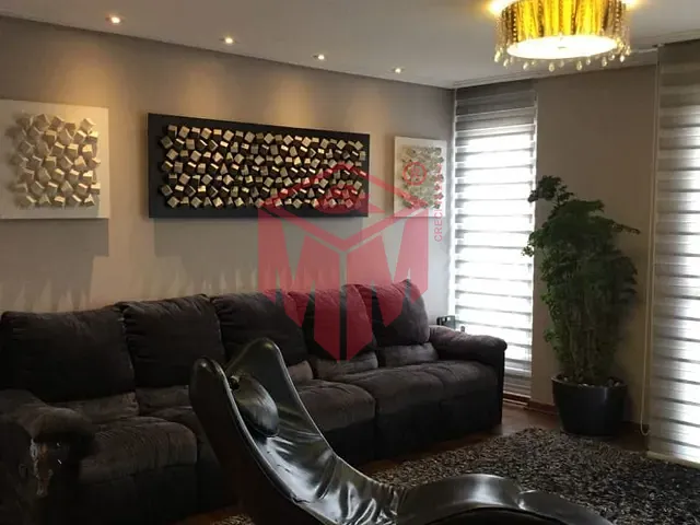 Apartamento com 121m² 3 quartos e 3 banheiros, à venda, no bairro Barcelona em São Caetano do Sul