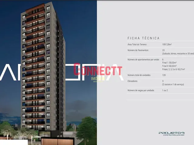 Apartamento com 59m² 2 quartos e 2 banheiros, à venda, no bairro Vila do Golf em Ribeirão Preto