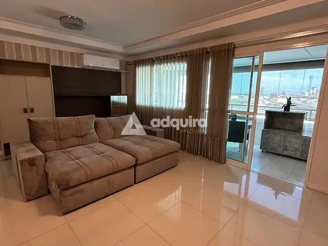 Apartamento com 163m² 3 quartos e 2 banheiros, à venda, no bairro Centro em Ponta Grossa