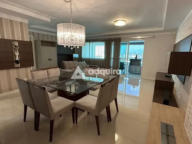 Apartamento com 163m² 3 quartos e 2 banheiros, à venda, no bairro Centro em Ponta Grossa
