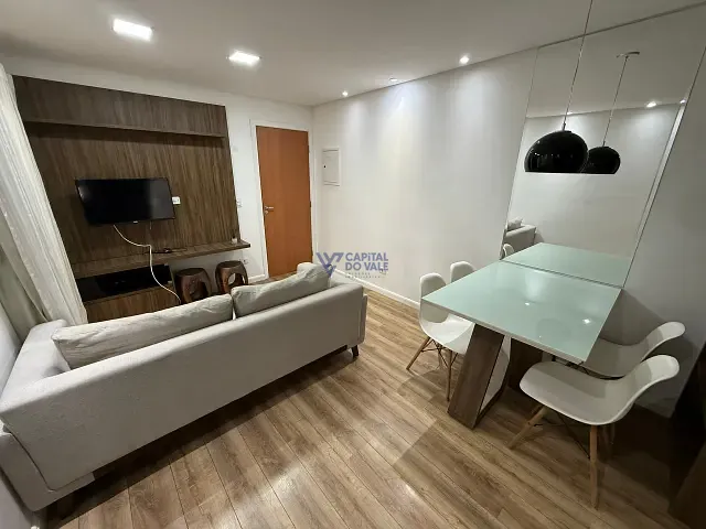 Apartamento 2 quartos e 1 banheiro, para alugar, no bairro Jardim Oriente em São José dos Campos