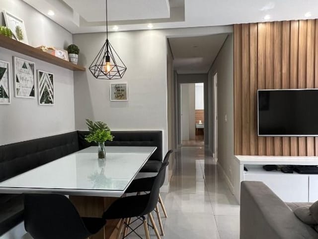 Apartamento com 60m² 2 quartos e 1 banheiro, à venda, no bairro Residencial Dona Margarida em Santa Bárbara D'Oeste