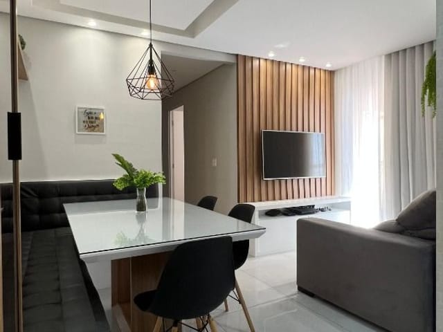 Apartamento com 60m² 2 quartos e 1 banheiro, à venda, no bairro Residencial Dona Margarida em Santa Bárbara D'Oeste