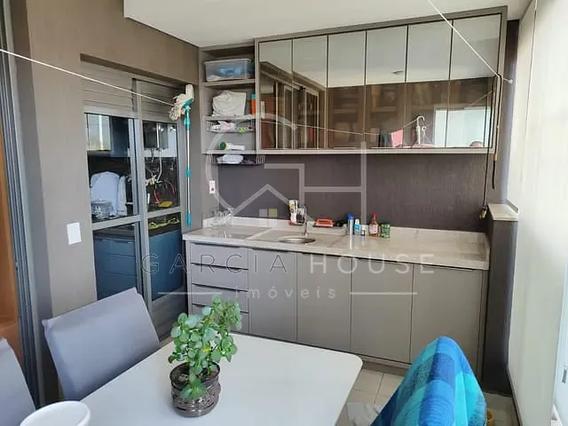 Apartamento com 120m² 2 quartos e 3 banheiros, à venda, no bairro Jardim Olhos D'Água II em Ribeirão Preto