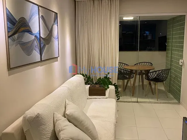 Apartamento 2 quartos e 2 banheiros, à venda, no bairro Pontal em Ilhéus