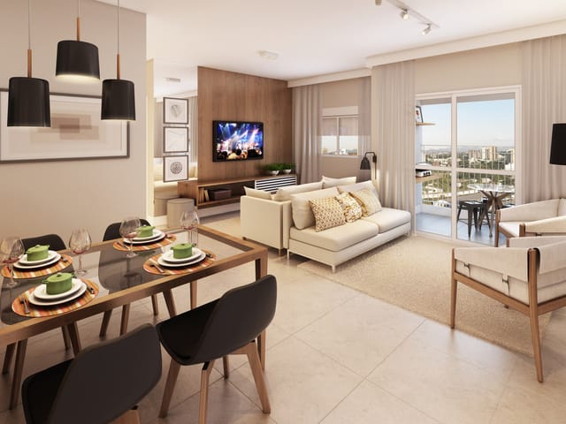 Foto do Apartamento - Apartamento à venda, Santa Terezinha, Paulínia, SP | Hermes Imóveis