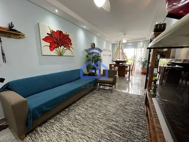 Apartamento com 95m² 2 quartos e 1 banheiro, à venda, no bairro Martim de Sá em Caraguatatuba