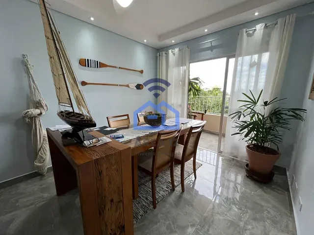 Apartamento com 95m² 2 quartos e 1 banheiro, à venda, no bairro Martim de Sá em Caraguatatuba