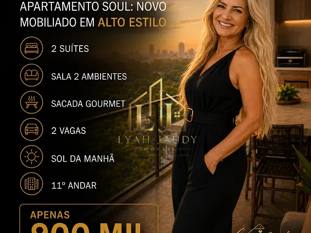 Apartamento com 113m² 3 quartos e 3 banheiros, à venda, no bairro Bosque da Saúde em Cuiabá