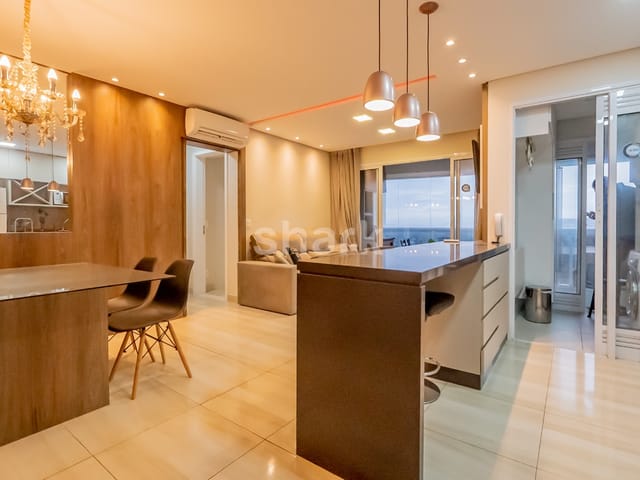 Apartamento com 70m² 2 quartos e 2 banheiros, para alugar, no bairro Melville Empresarial I e II em Barueri