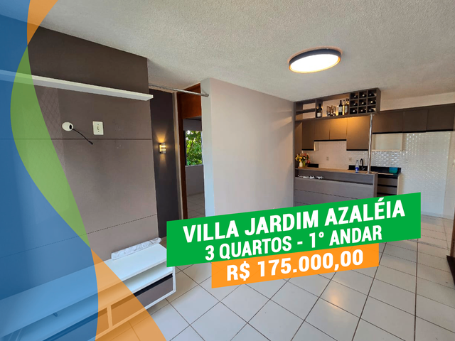 Foto do Apartamento - Villa Jardim Azaleia 3 quartos Tarumã | Apartamentos Manaus Imobiliária