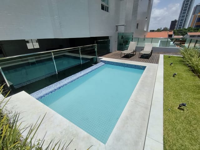 Apartamento com 42m² 1 quarto e 1 banheiro, à venda, no bairro Cabo Branco em João Pessoa