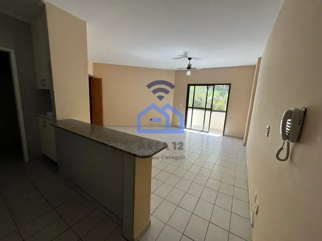 Apartamento com 80m² 3 quartos e 2 banheiros, para alugar, no bairro Sumaré em Caraguatatuba