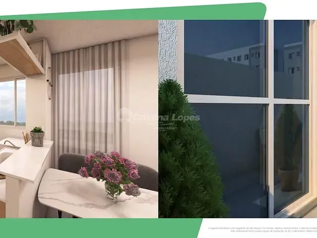Apartamento 2 quartos e 1 banheiro, à venda, no bairro Uruguai em Teresina