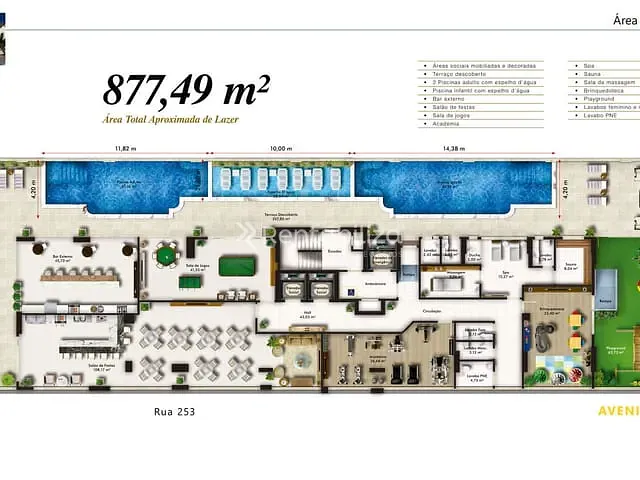 Apartamento 4 quartos e 5 banheiros, à venda, no bairro Meia Praia em Itapema