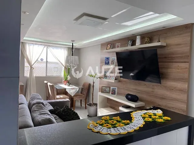 Apartamento com 47m² 2 quartos e 1 banheiro, à venda, no bairro Costeira em Araucária