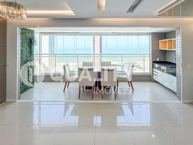 Apartamento com 127m² 3 quartos e 4 banheiros, à venda, no bairro Meireles em Fortaleza