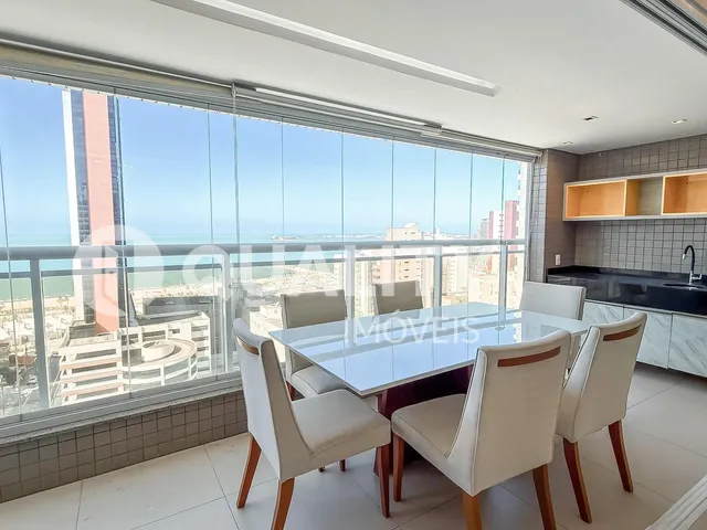 Apartamento com 127m² 3 quartos e 4 banheiros, à venda, no bairro Meireles em Fortaleza