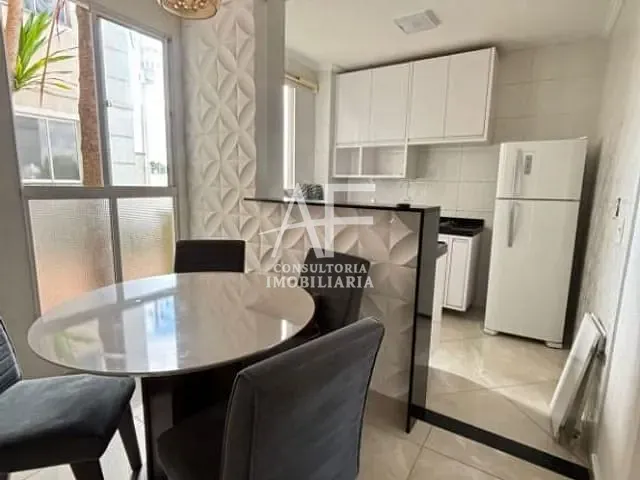 Apartamento com 56m² 2 quartos e 1 banheiro, para alugar, no bairro Parque Senhor do Bonfim em Taubaté