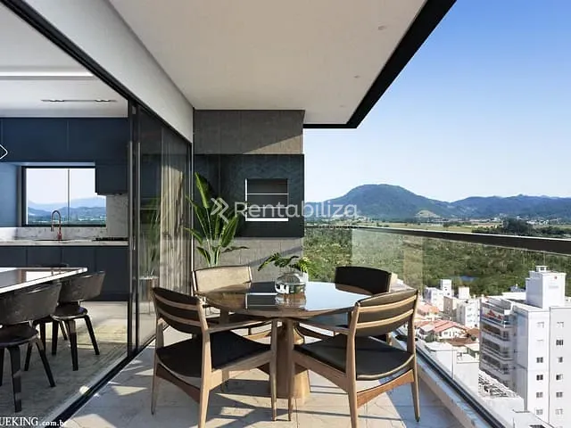 Apartamento 3 quartos e 1 banheiro, à venda, no bairro Meia Praia em Itapema