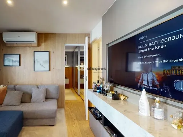 Apartamento 1 quarto e 2 banheiros, à venda, no bairro Cerqueira César em São Paulo