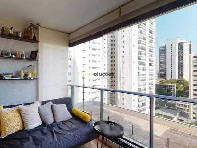 Apartamento 1 quarto e 2 banheiros, à venda, no bairro Cerqueira César em São Paulo