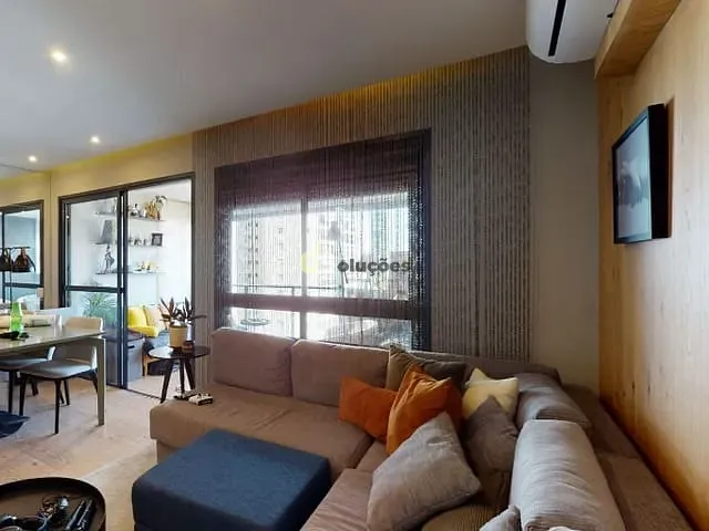Apartamento 1 quarto e 2 banheiros, à venda, no bairro Cerqueira César em São Paulo