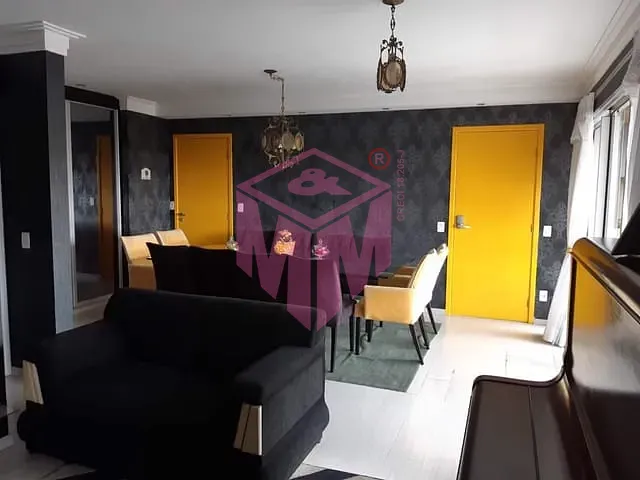 Apartamento com 128m² 3 quartos e 3 banheiros, para alugar, no bairro Centro em Santo André