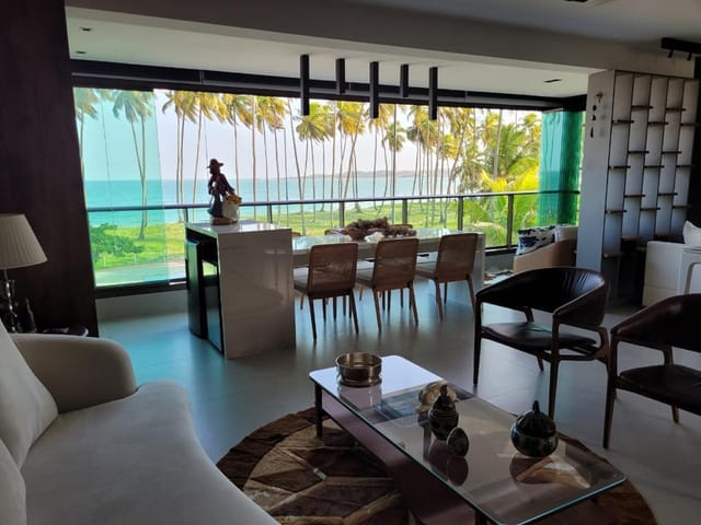 Foto do Apartamento - Apartamento à venda com 171m², 3 suítes, 4 banheiros, mobiliado,  espaço gourmet, espaço jardinado, Paiva, Cabo de Santo Agostinho, PE. | Tânia Macêdo Imóveis