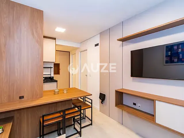 Apartamento com 51m² 1 quarto e 1 banheiro, à venda, no bairro Centro em Curitiba