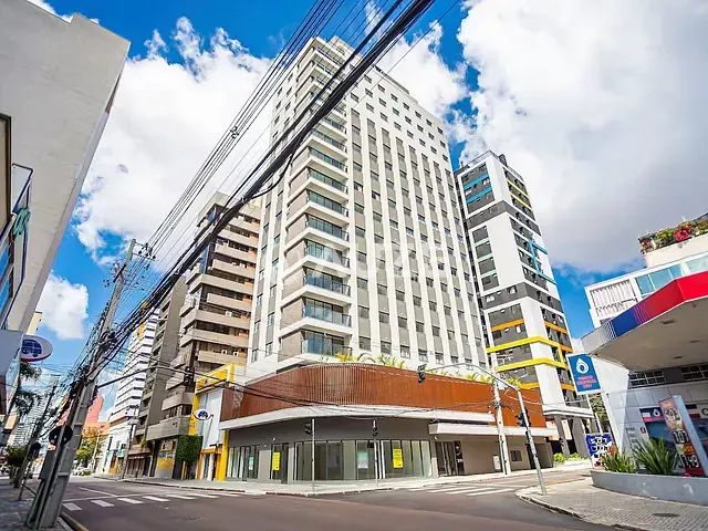 Apartamento com 51m² 1 quarto e 1 banheiro, à venda, no bairro Centro em Curitiba