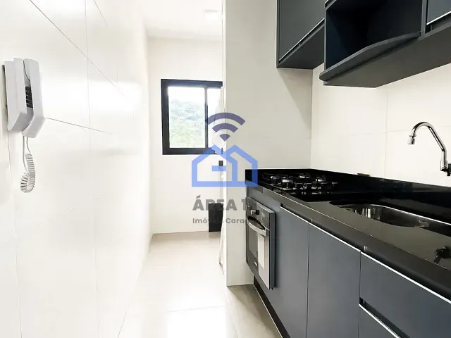 Apartamento 2 quartos e 1 banheiro, à venda, no bairro Martim de Sá em Caraguatatuba