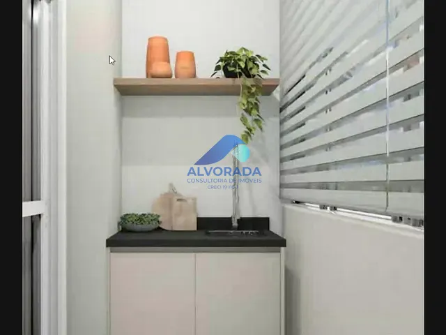 Apartamento 1 quarto e 1 banheiro, à venda, no bairro Jardim Esplanada II em São José dos Campos