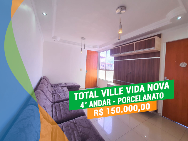Apartamento com 42m² 2 quartos e 1 banheiro, à venda, no bairro Lago Azul em Manaus