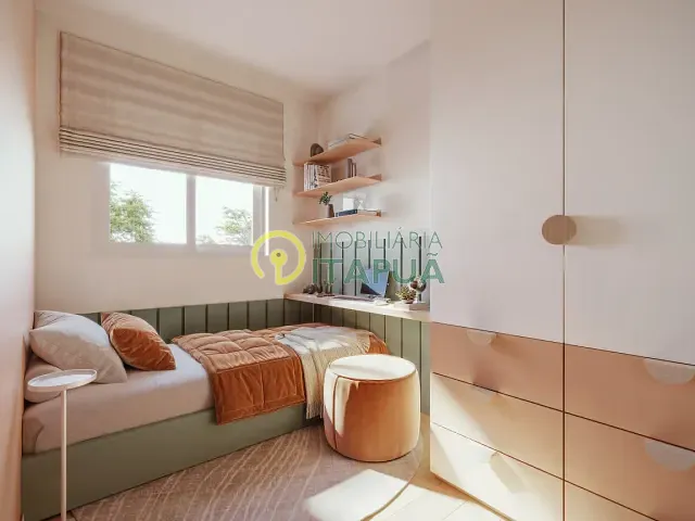 Apartamento 2 quartos e 1 banheiro, à venda, no bairro Padovani em Londrina