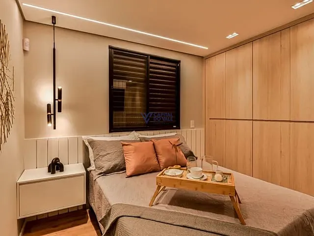 Apartamento 2 quartos e 1 banheiro, à venda, no bairro Vila Iracema em São José dos Campos