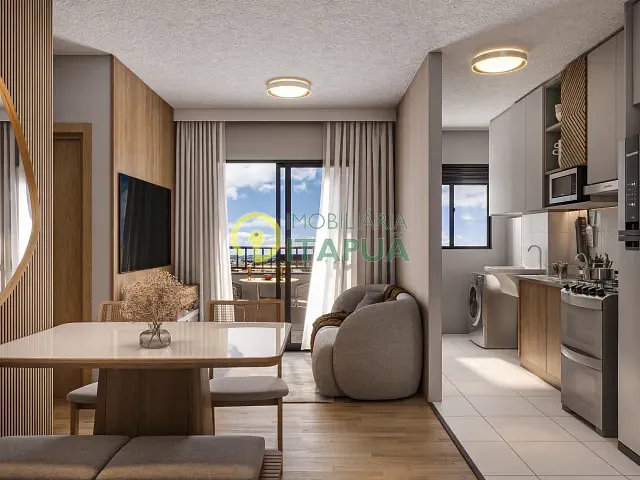 Apartamento 2 quartos e 1 banheiro, à venda, no bairro Cidade Industrial 2 em Londrina
