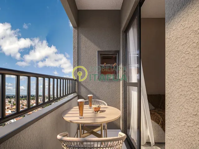 Apartamento 2 quartos e 1 banheiro, à venda, no bairro Cidade Industrial 2 em Londrina