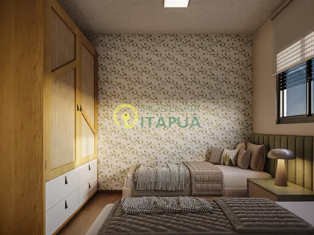 Apartamento 2 quartos e 1 banheiro, à venda, no bairro Cidade Industrial 2 em Londrina