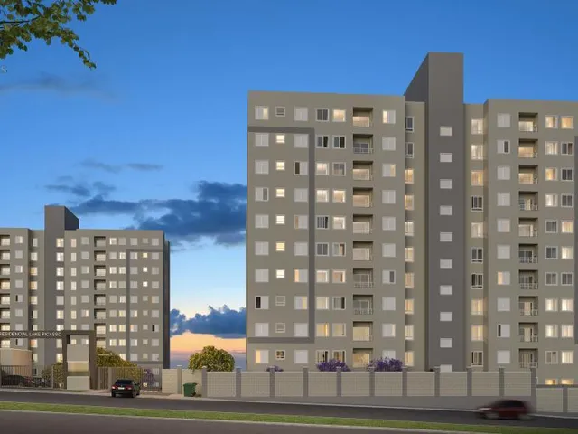 Apartamento com 67m² 1 quarto e 2 banheiros, à venda, no bairro Jardim Morumbi em Londrina