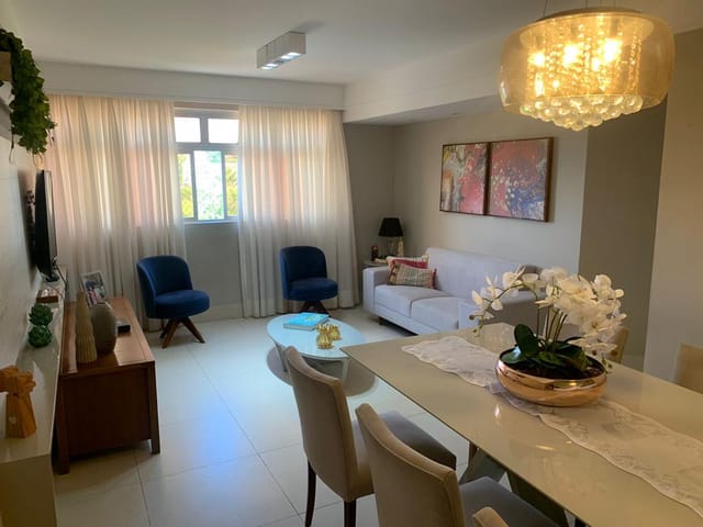 Apartamento com 115m² 3 quartos e 3 banheiros, à venda, no bairro Cabo Branco em João Pessoa