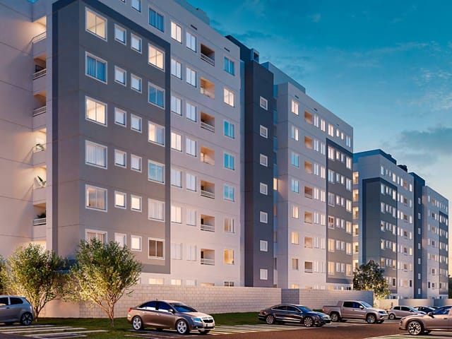 Apartamento com 44m² 2 quartos e 1 banheiro, à venda, no bairro Novo Aleixo em Manaus