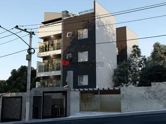 Apartamento 3 quartos e 1 banheiro, à venda, no bairro Jardim Stella em Santo André