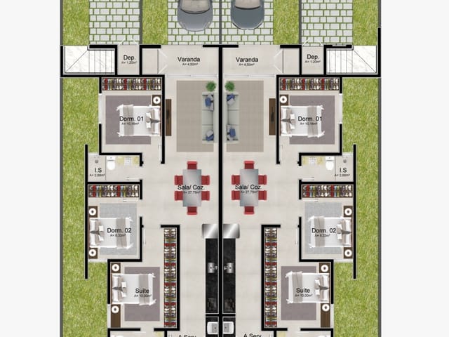 Apartamento 3 quartos e 1 banheiro, à venda, no bairro Cidade Nova em Itajaí